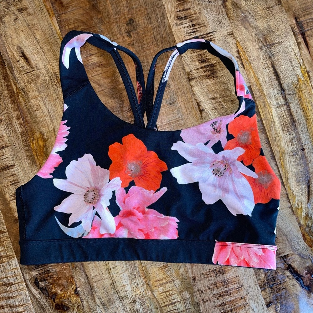 Floral Old Navy Sports Bra